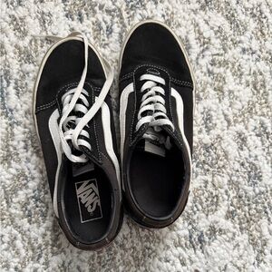 Vans Classic Black and White Sneakers